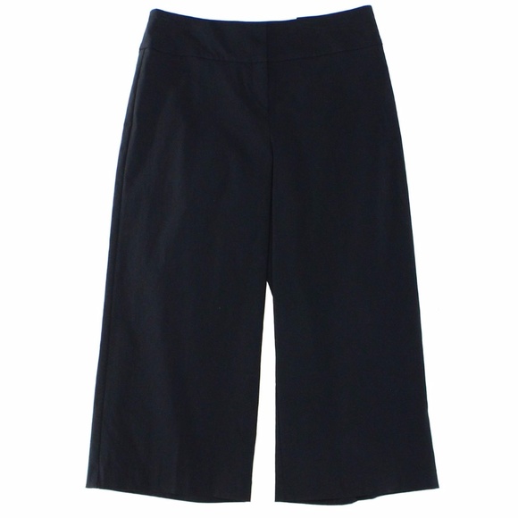 💃Price Drop💃Flat Front Culotte Cropped Pants - Picture 1 of 3